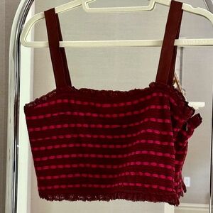 ULLA JOHNSON Crop Top